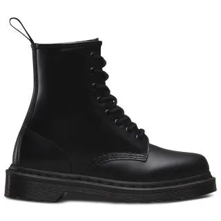 1460 Mono Black Smooth Boot