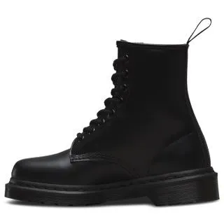 1460 Mono Black Smooth Boot