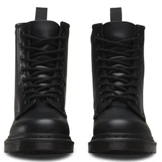 1460 Mono Black Smooth Boot