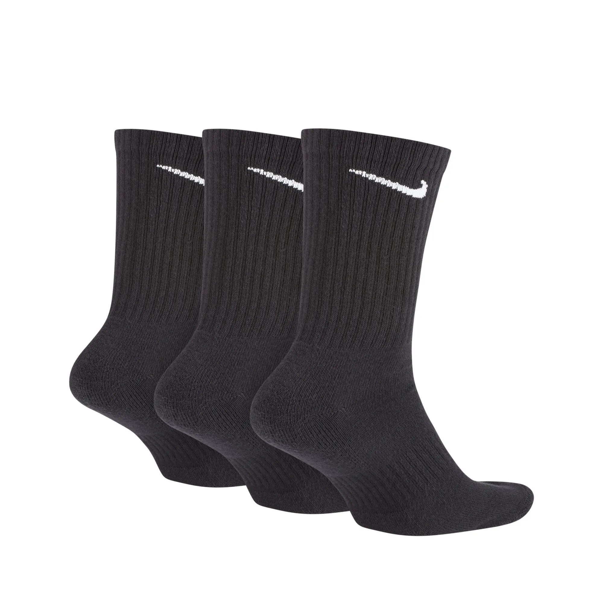 3 Pack Everyday Cushioned Crew Socks