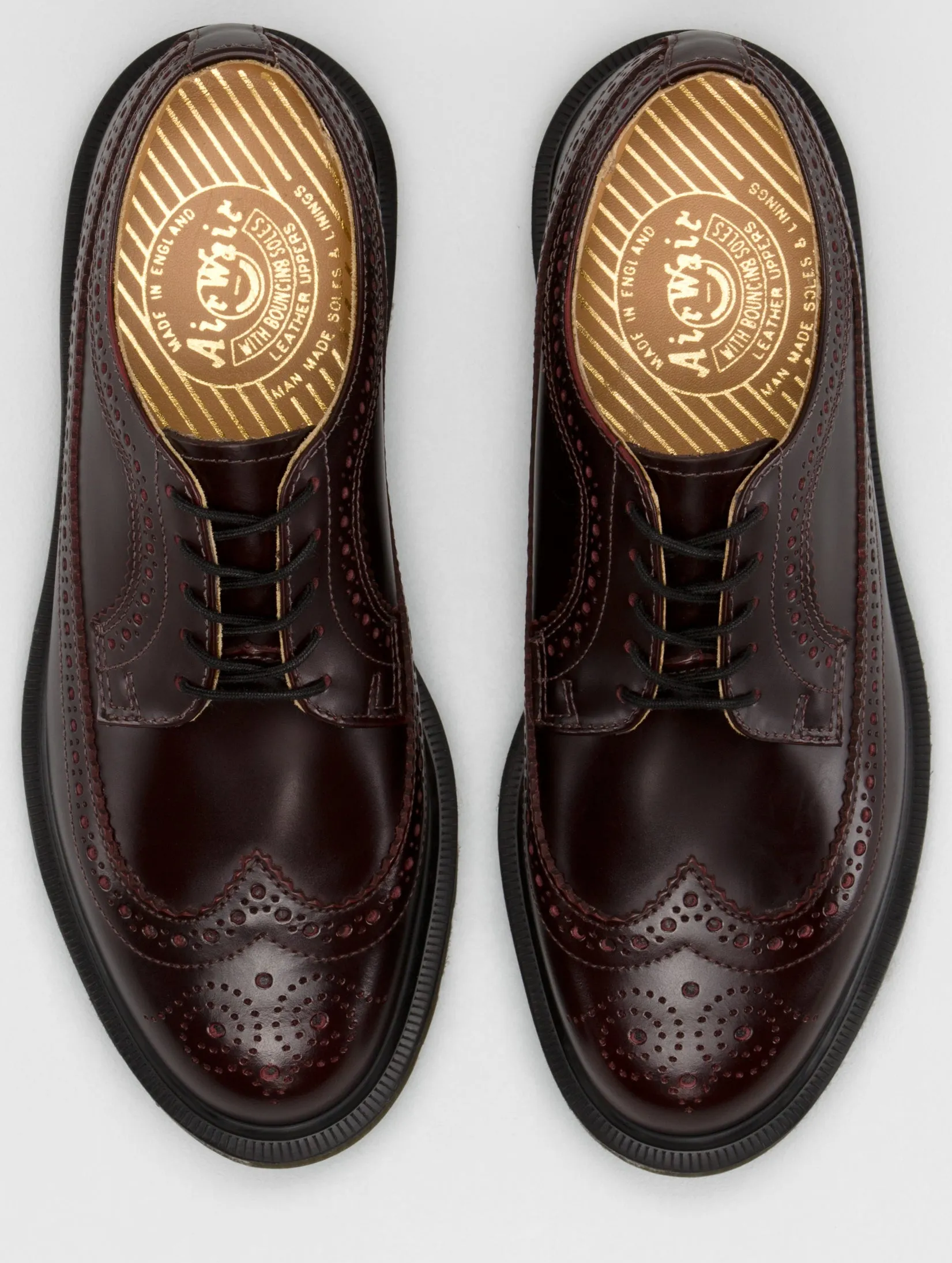 3989 BURGUNGY BROGUE MIE