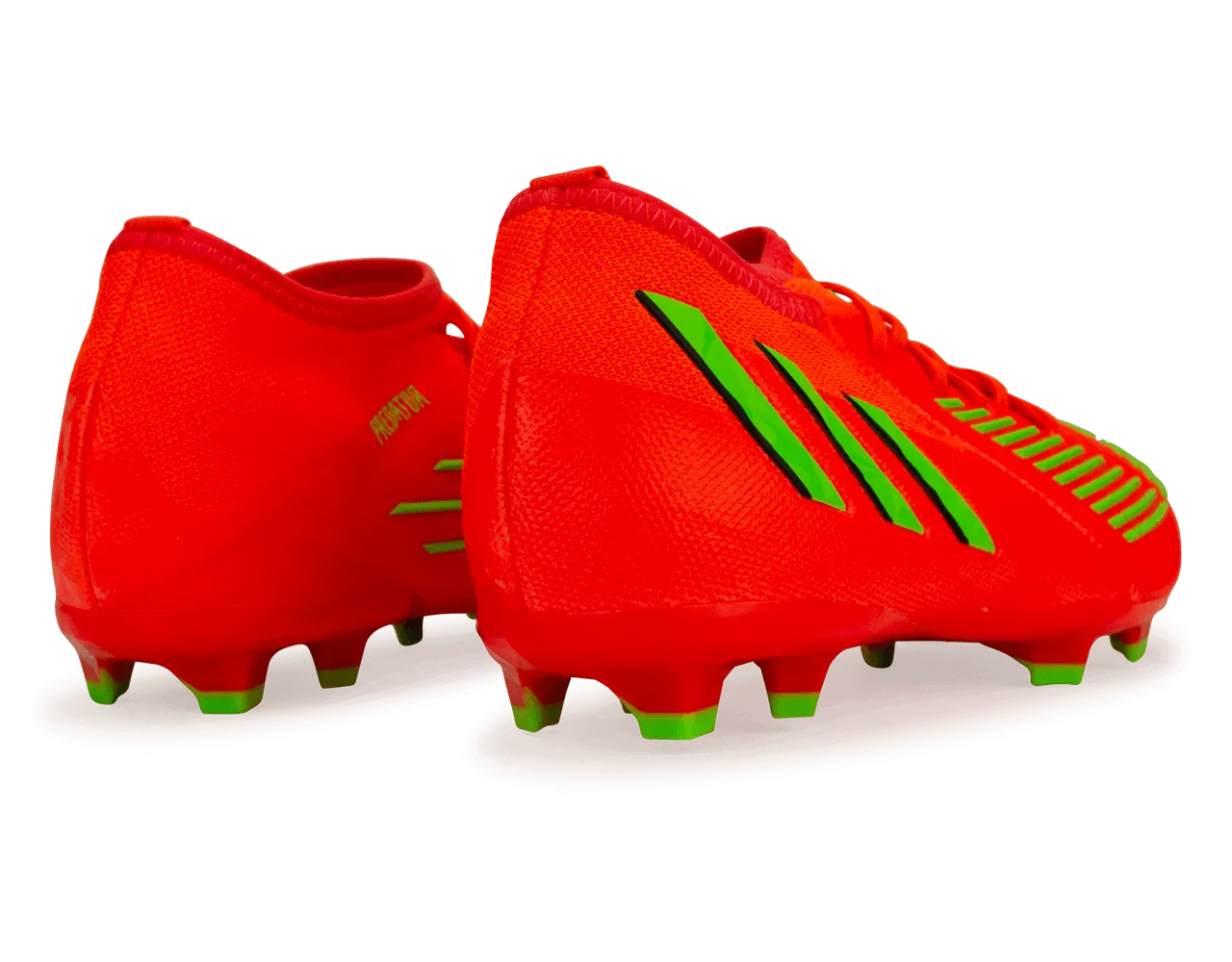 adidas Kids Predator Edge.1 FG Solar Red/Solar Green