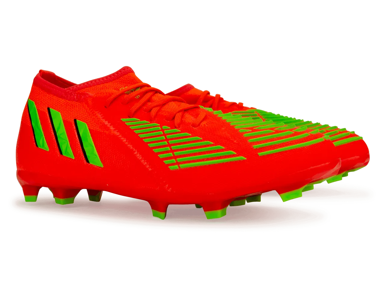 adidas Kids Predator Edge.1 FG Solar Red/Solar Green