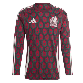 Adidas Mexico 2024 Long Sleeve Home Jersey