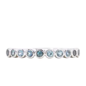 Bezel Gemstone Band