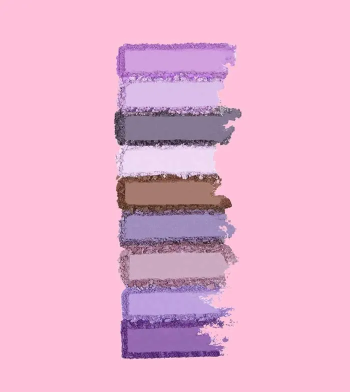 BH Cosmetics - *Totally Plastic* - Mini paleta sombras Iggy Azalea - Purple platforms