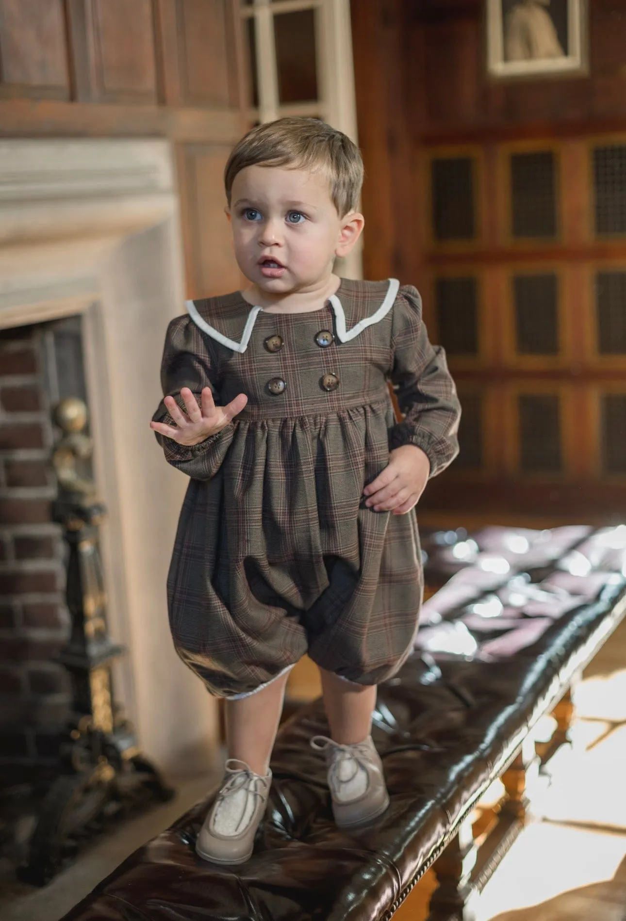 Blair Estate Tweed Romper