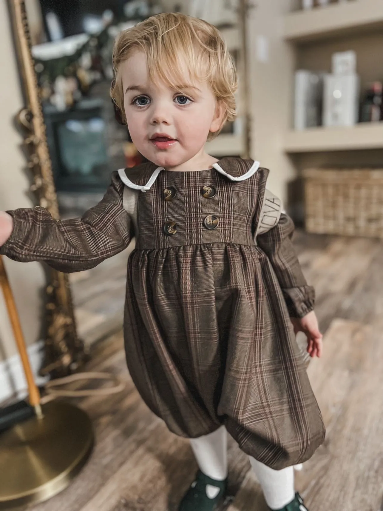 Blair Estate Tweed Romper