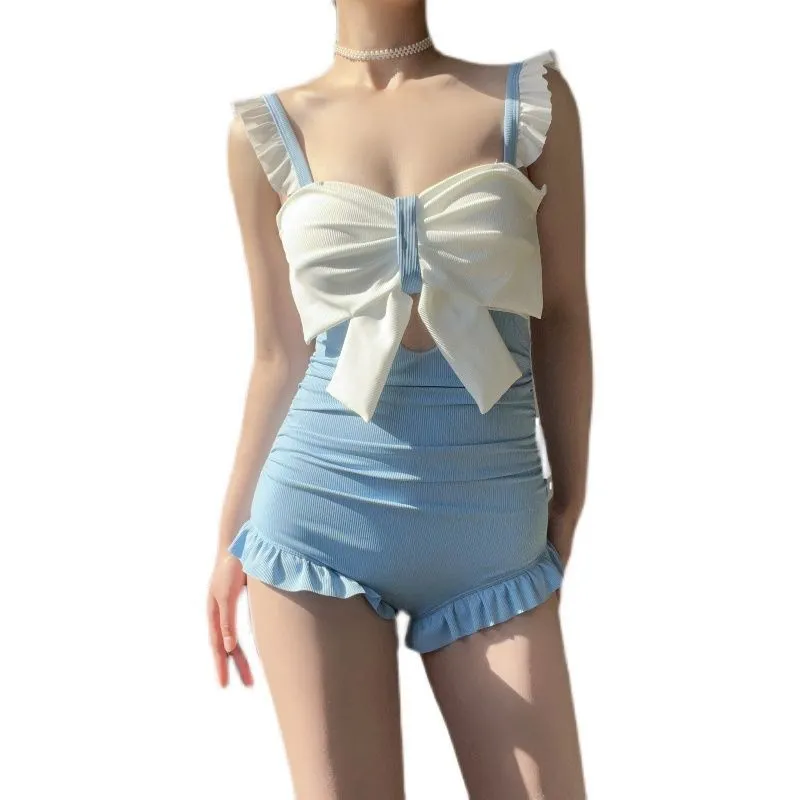 Blue One Piece Swimsuit  PL52340