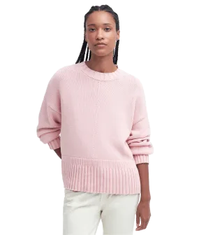 Clifton Knitted Funnel Neck Jumper - Pink