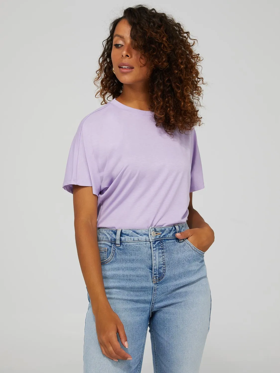 Dolman Sleeve Jersey T-Shirt