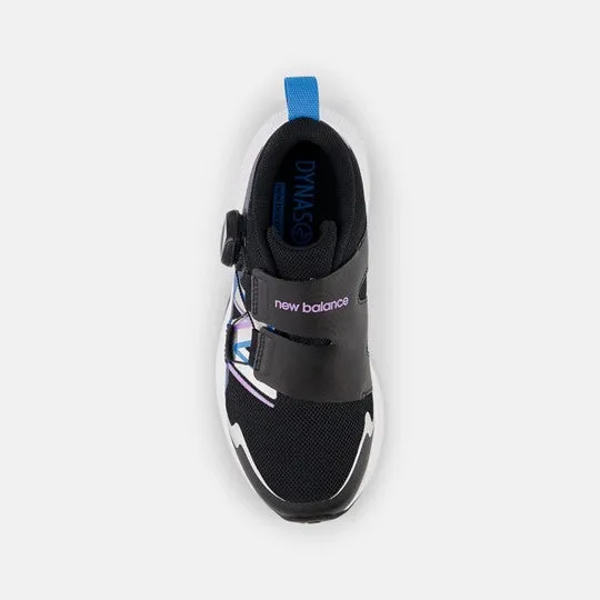 DynaSoft Reveal v4 Kid's BOA Trainer - Black with Purple Fade and Spice Blue