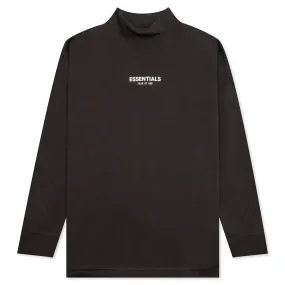 Essentials Relaxed Mockneck - Iron