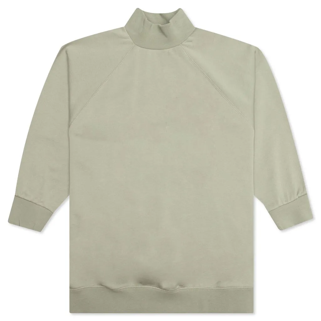 Essentials Women's 3/4 Sleeve Mockneck - Seafoam