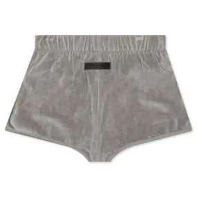 Essentials Women's Velour Beach Short - Desert Taupe