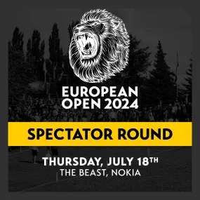 European Open 2024 Spectator Round - Thursday (Nokia)