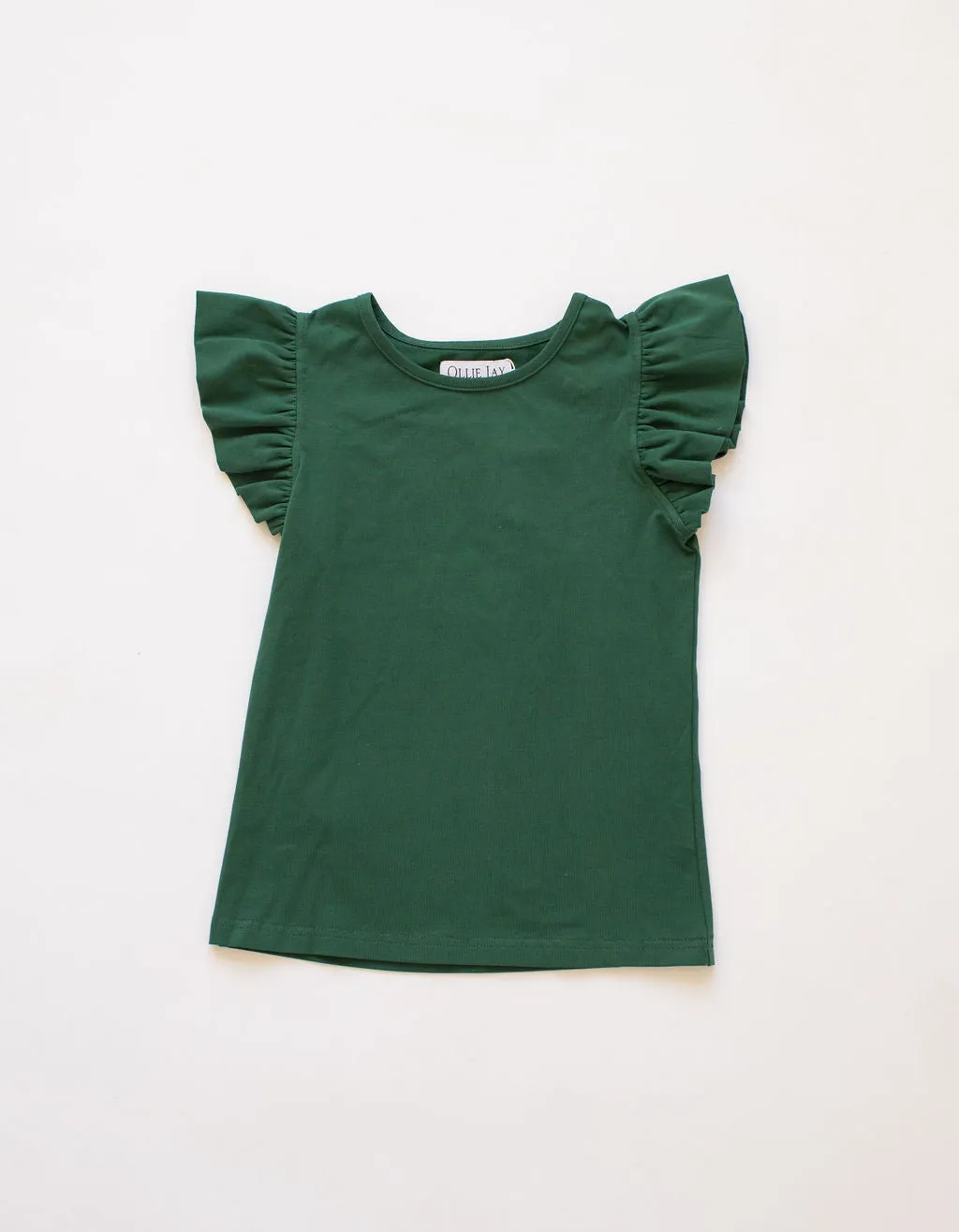 Flutter Tee in Evergreen