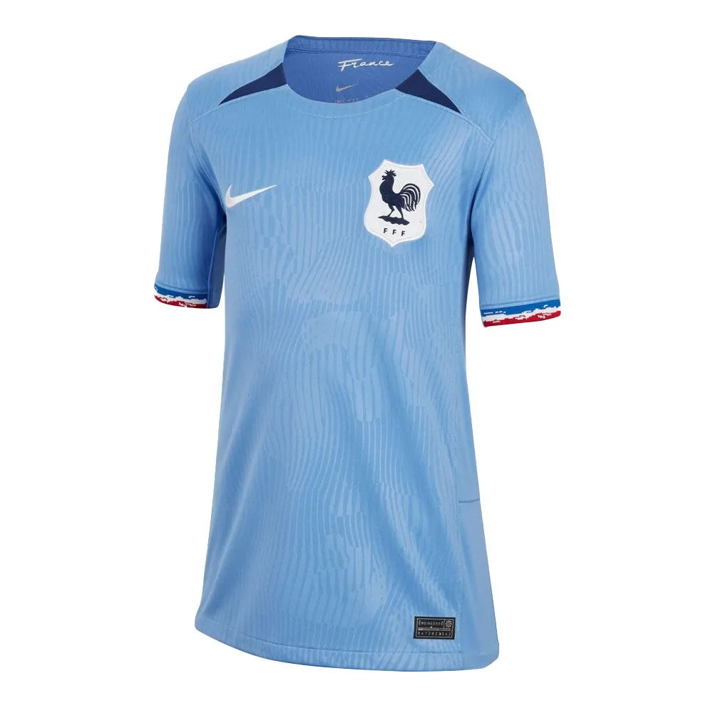 France Youth Stadium Home Jersey 2023