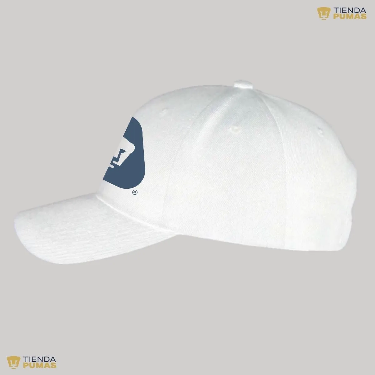 Gorra Pumas UNAM Hombre Mujer Ajustable Emblema Azul 4 Vinil