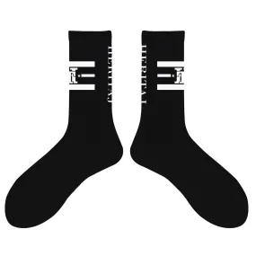 Heritaj-HT-Logo-Crew Socks 3 pairs-(Unisex)