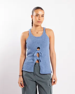 Holzweiler Wou Knit Singlet Light Blue