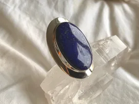 Lapis Lazuli Medea Ring - XXLarge Oval (US 8.5)