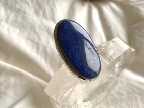 Lapis Lazuli Naevia Ring - XXLarge Oval (US 10)