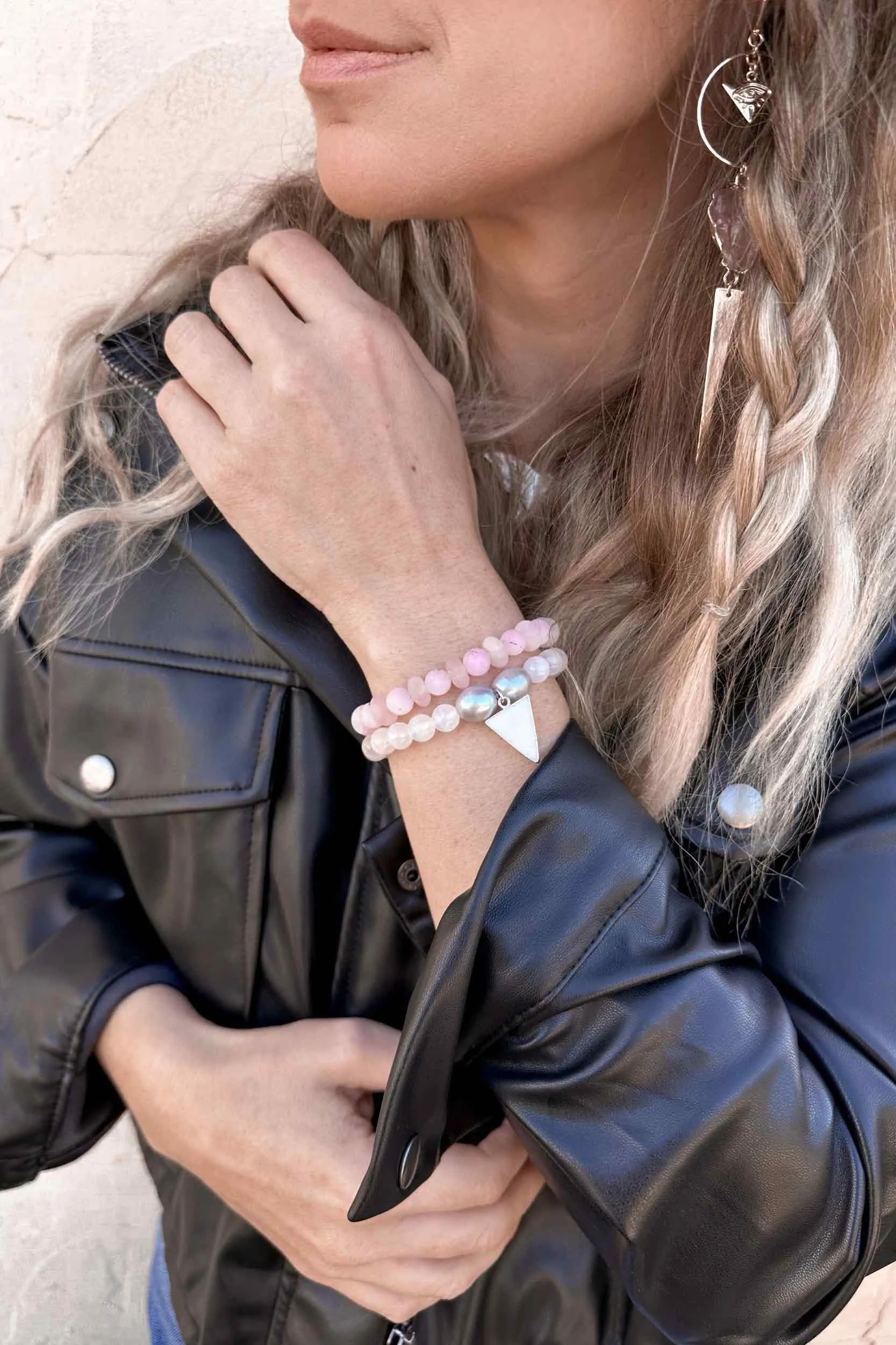 Love Warrior Bracelet Stack