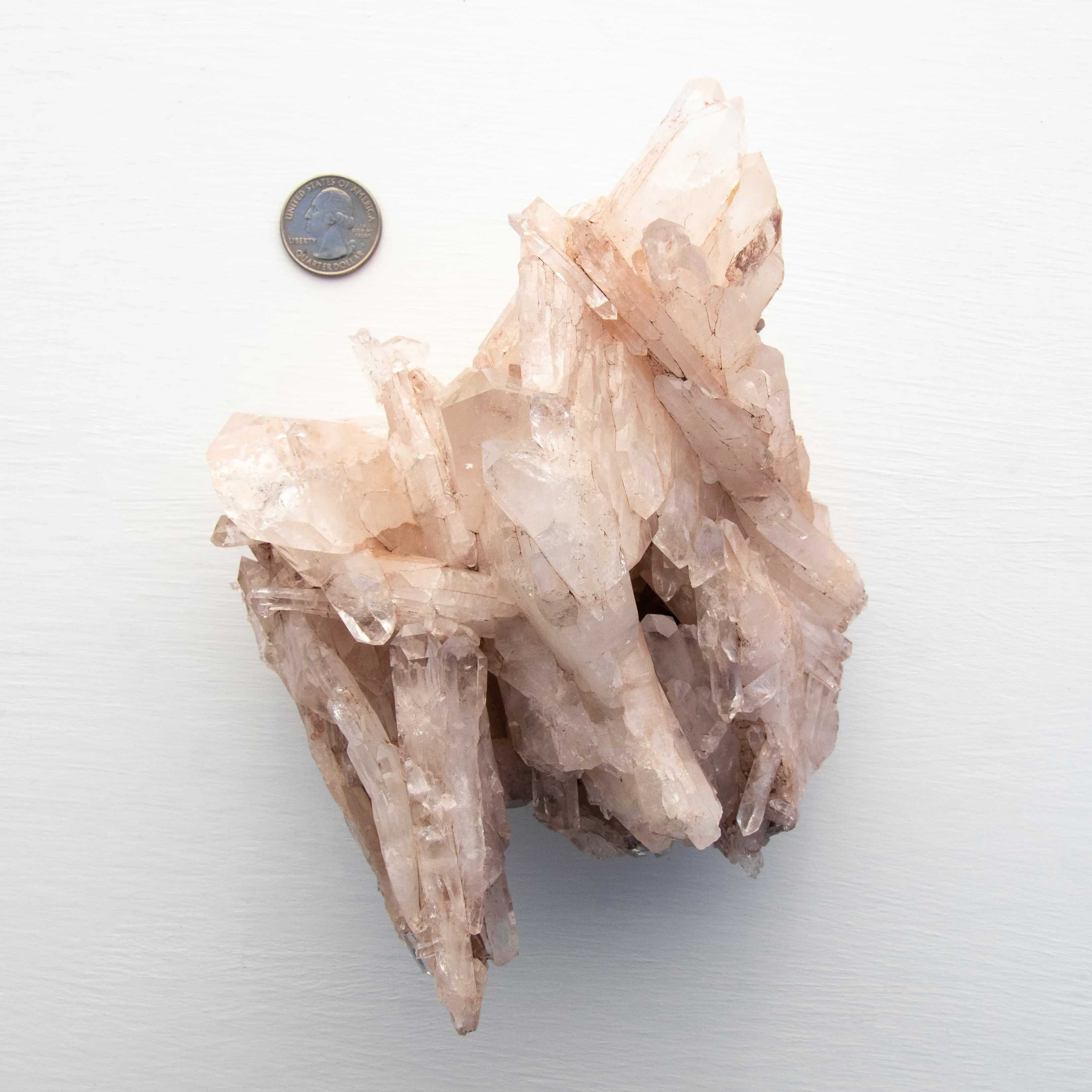 Pink Lemurian Quartz - Large