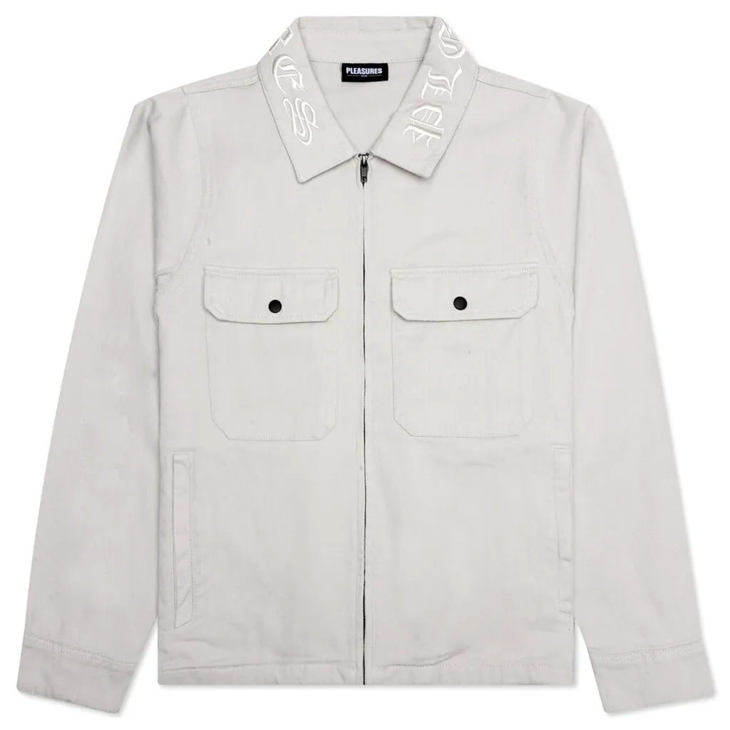 Pleasures Temper Work Jacket - Cream