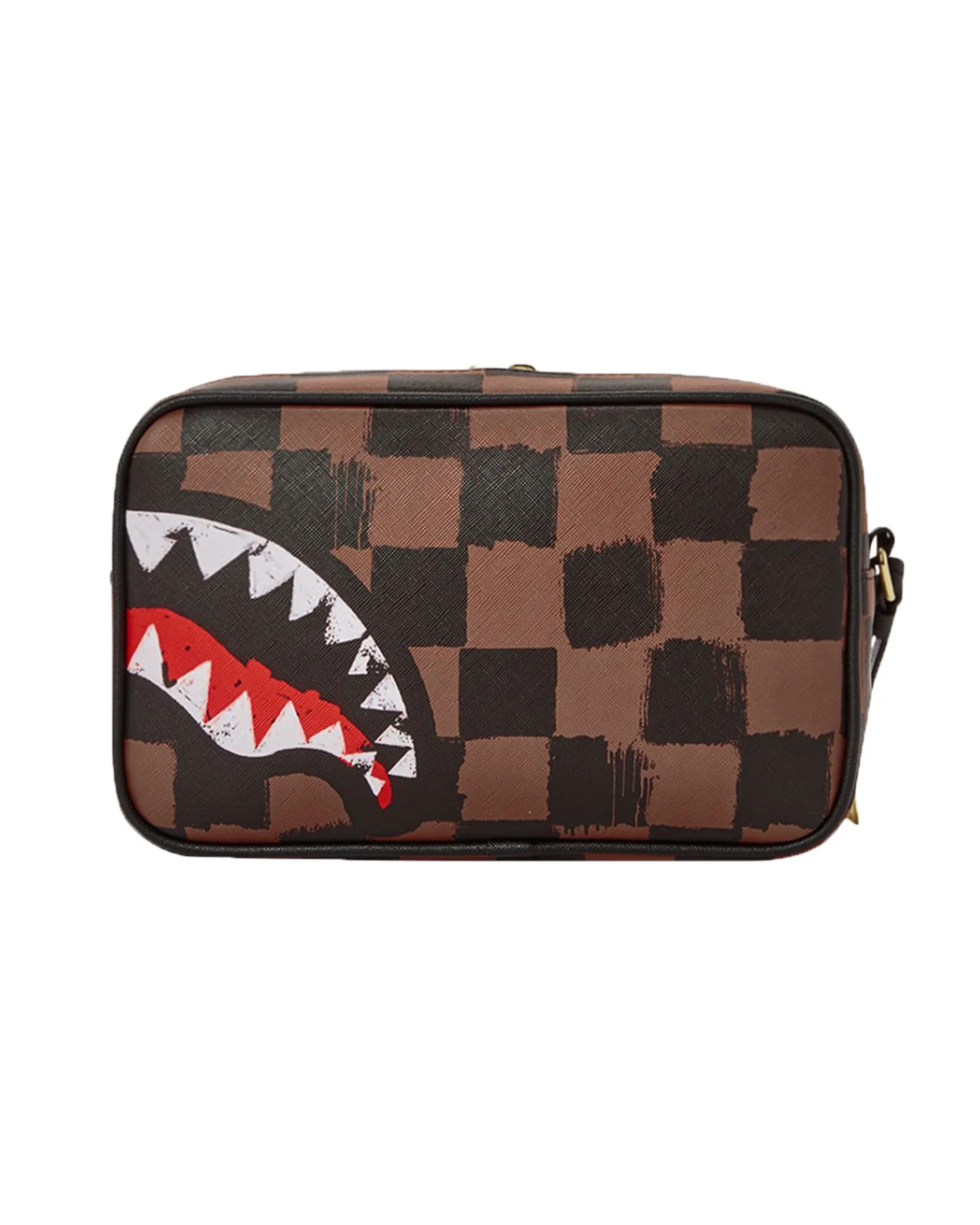 Pochette Sprayground Sharks In Paris Painted Toiletry