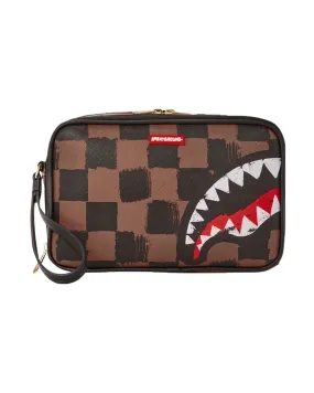 Pochette Sprayground Sharks In Paris Painted Toiletry