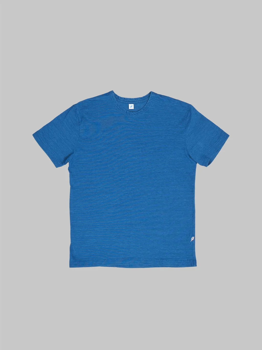 Pure Blue Japan SS5011-M Middle Indigo Dyed Crewneck T-Shirt