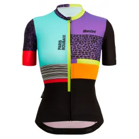 Santini Womens TDF Paris Roubaix Forger Des Heroes Jersey - Print