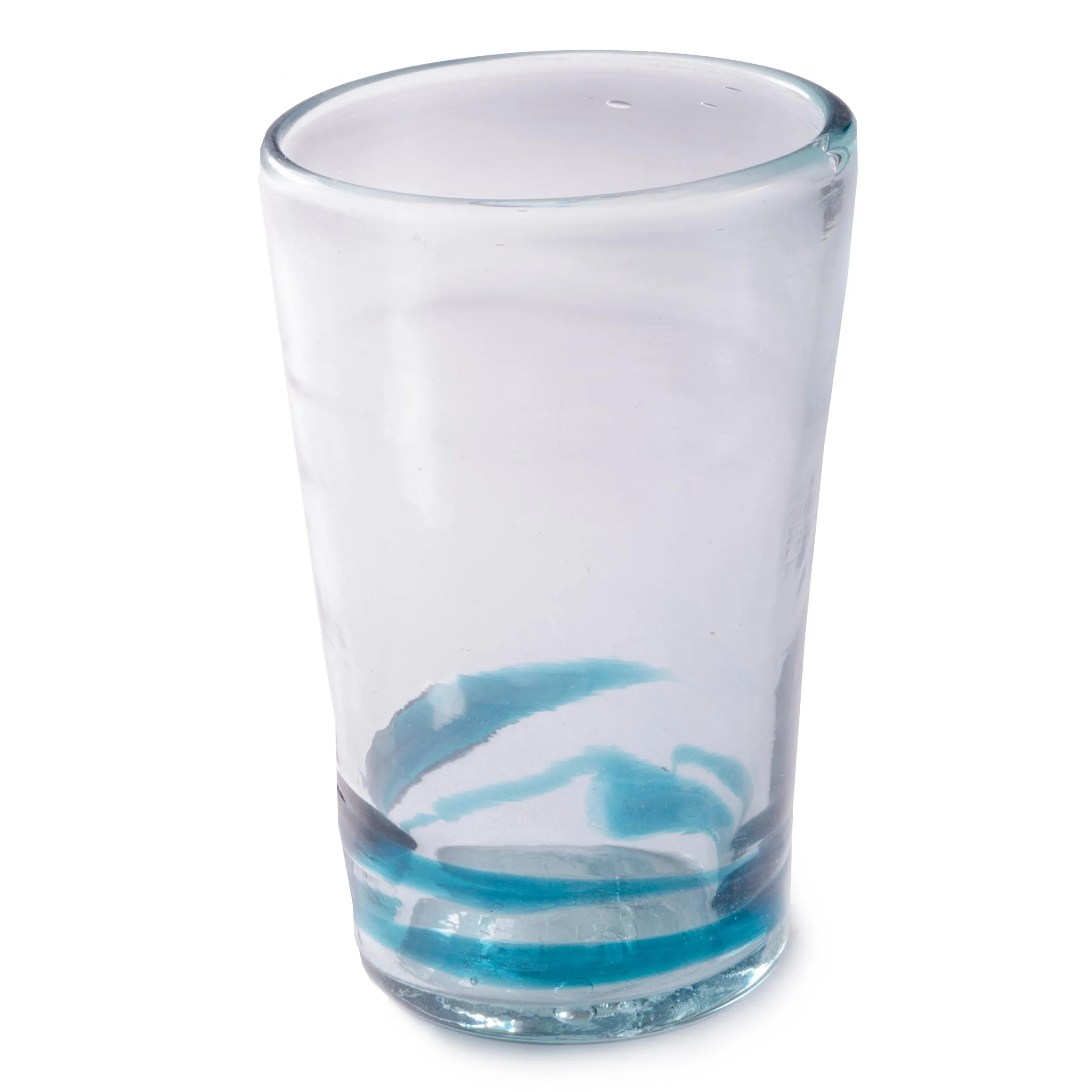 Serpentine Tall Tumbler in Turquoise - 18 oz - Set of 6