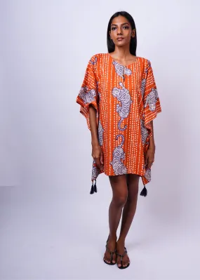 Short Caftan - Earth Tiger