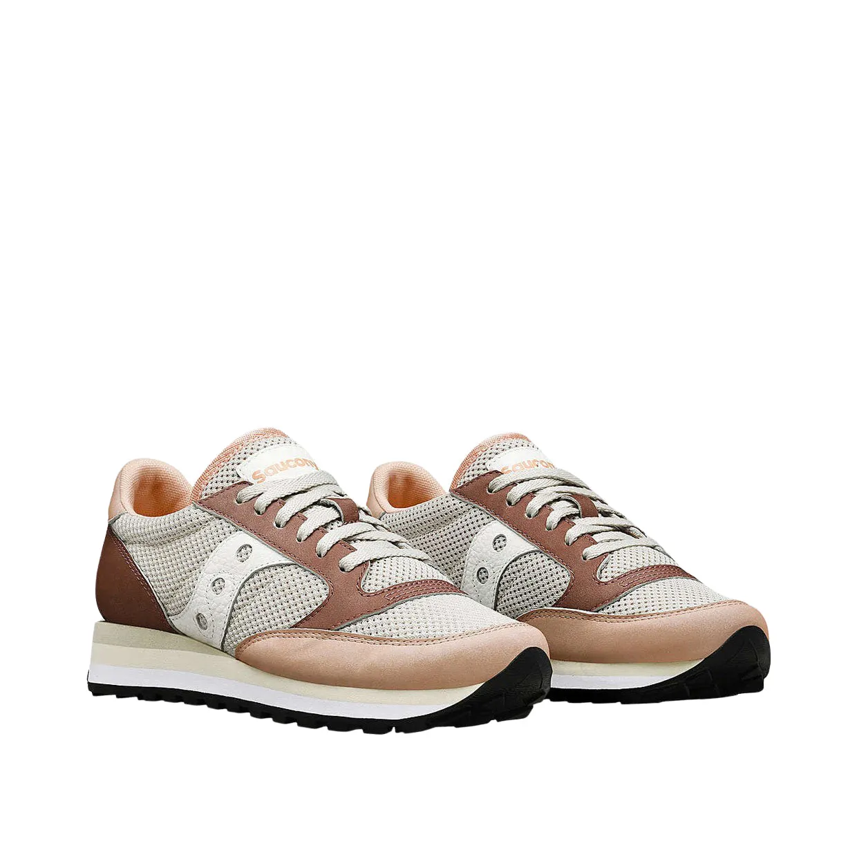 Sneakers Donna Saucony Jazz Triple Grigio / Rosa