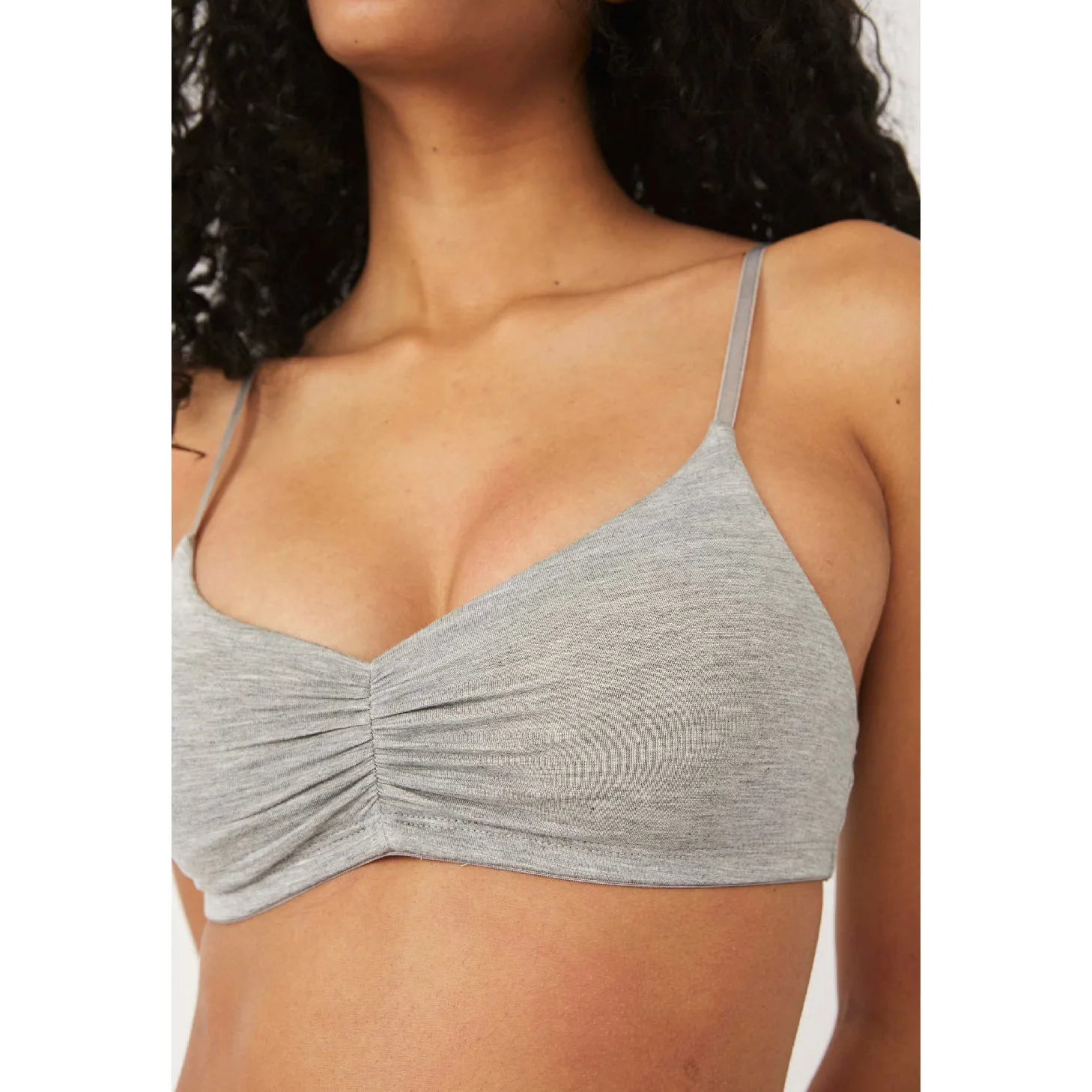 The Essential Bralette - Grey