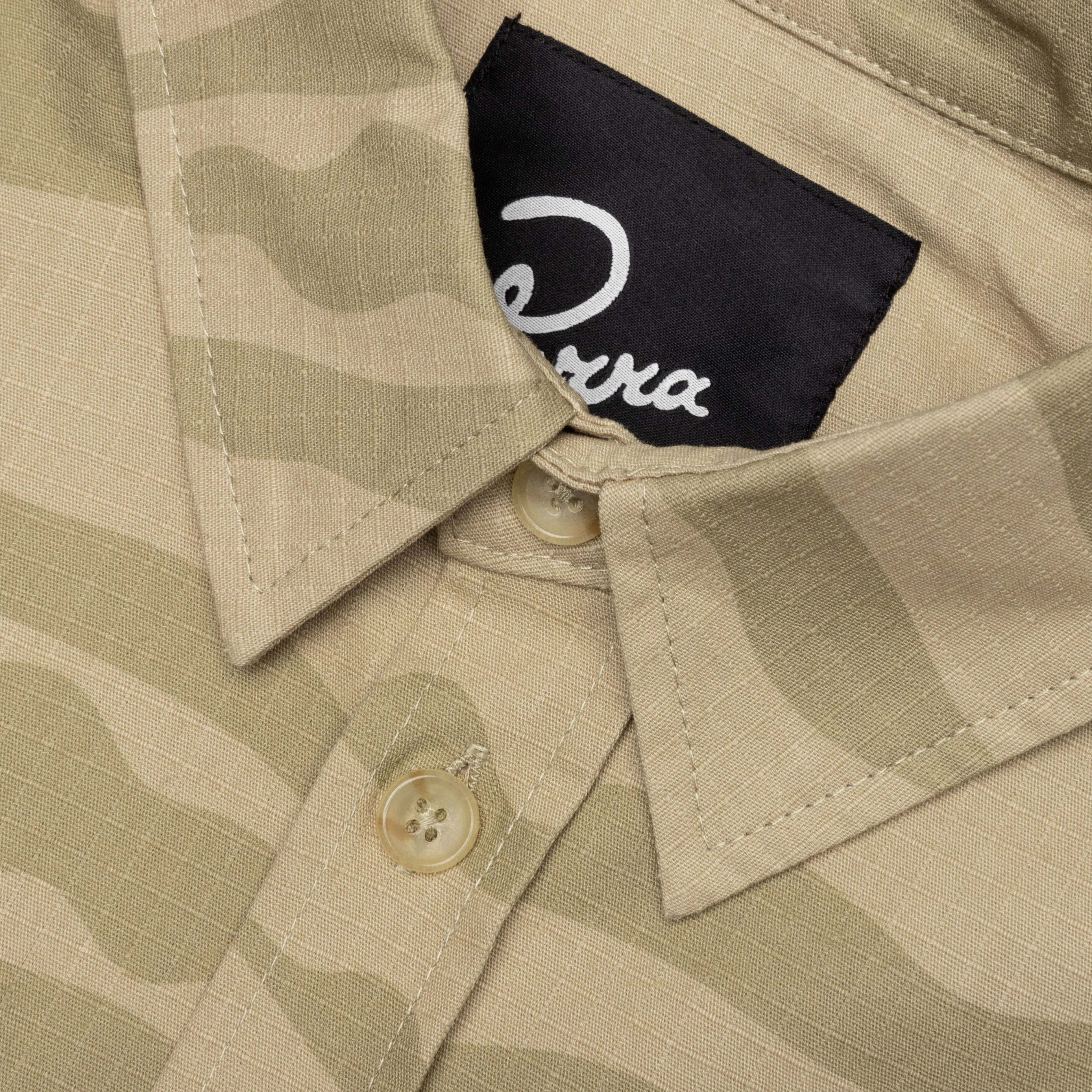 Under Polluted Water Shirt - Khaki